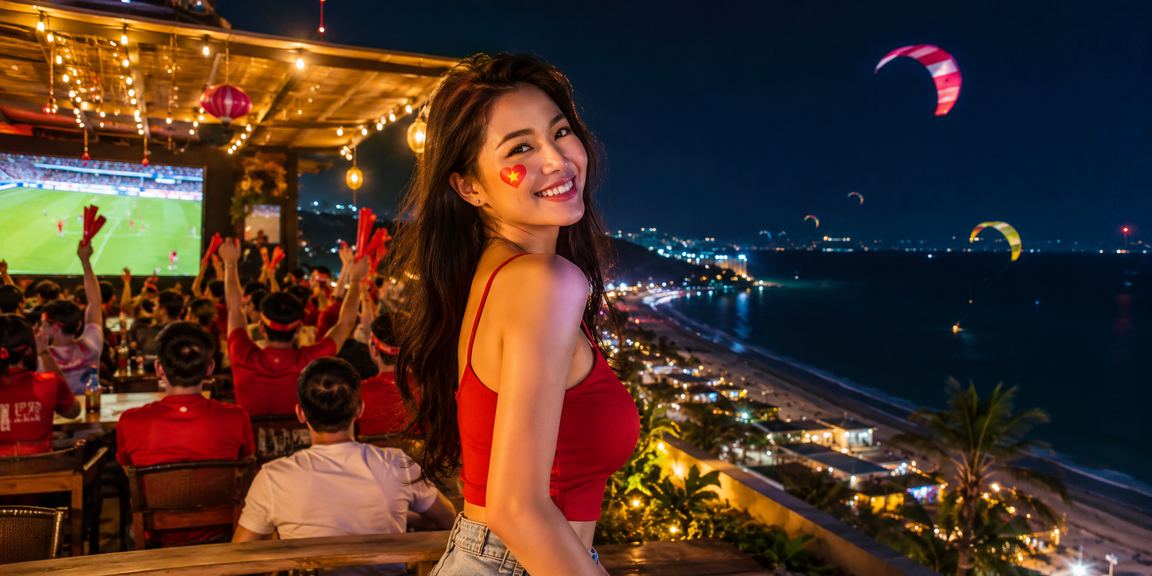 Người dùng xem bóng đá và cá cược tại Mũi Né trên điện thoại