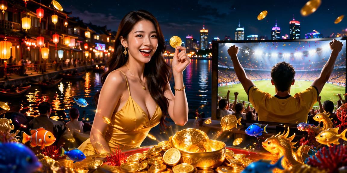 Không khí giải trí casino về đêm tại Sài Gòn với đèn lồng rực rỡ